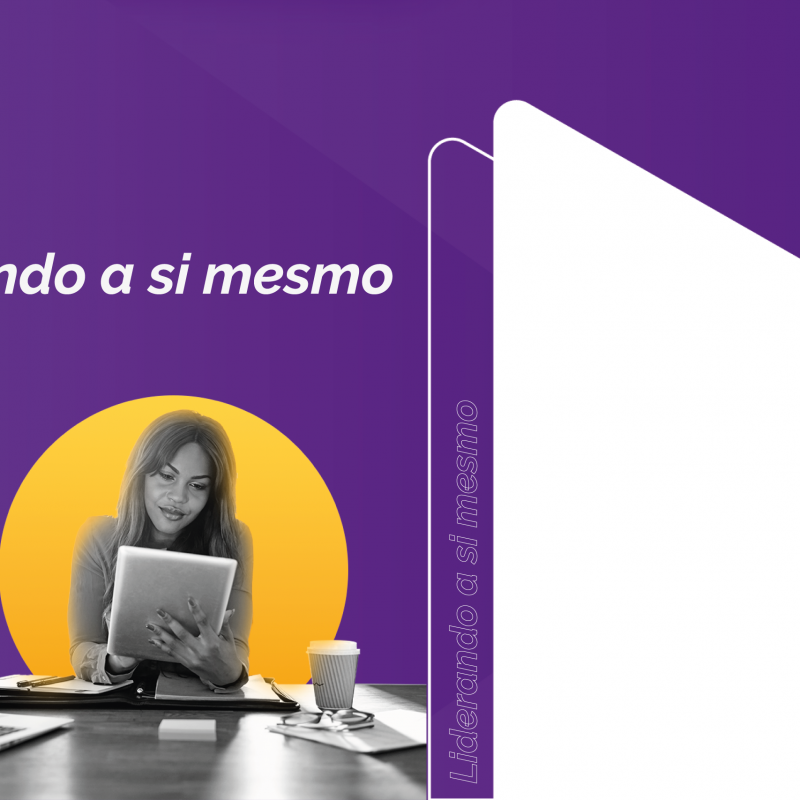 Escrita liderando a si mesmo imagem mulher sentada na cadeira oolhando um relatório