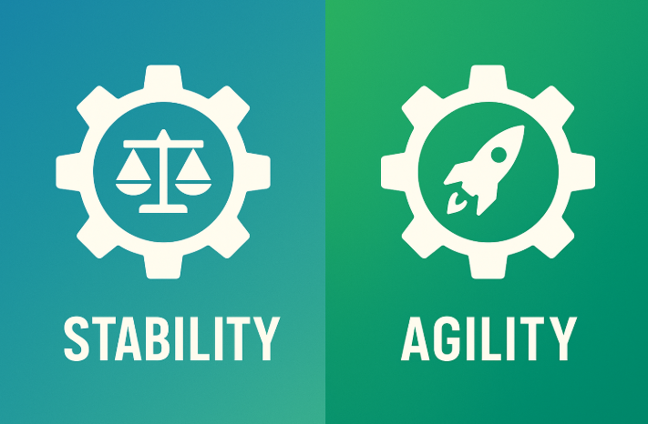 Stagility nas grandes empresas: o segredo das gigantes que não travam nem derrapam 🚀