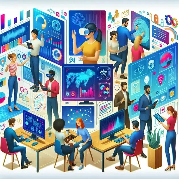 Geração remota e liderança híbrida: com 72% das empresas adotando IA, como líderes de RH estão ressignificando criatividade, imersão e team building em ambientes digitais