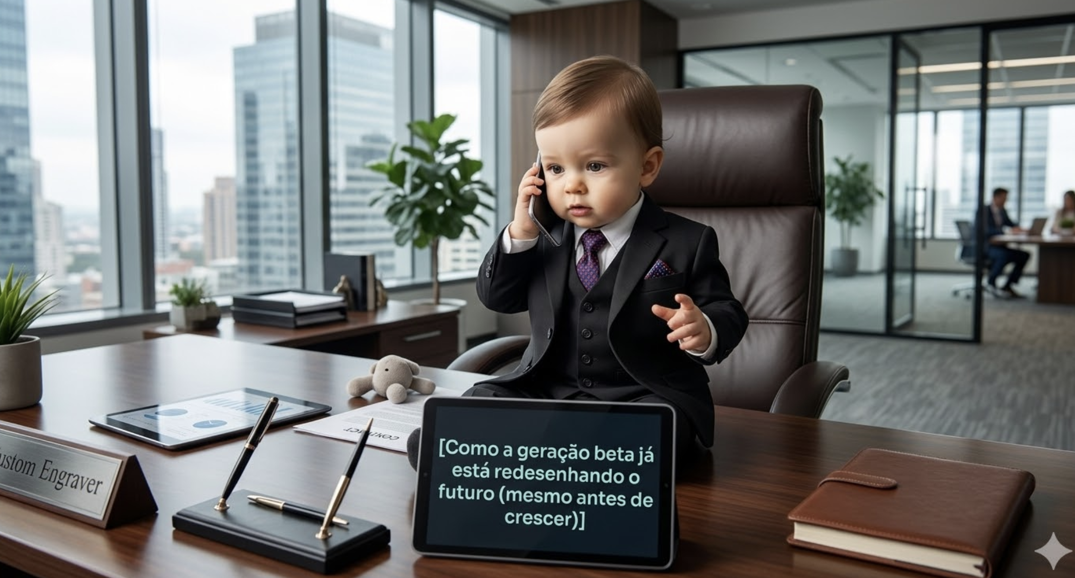 como a geração beta já está redesenhando o futuro (mesmo antes de crescer)