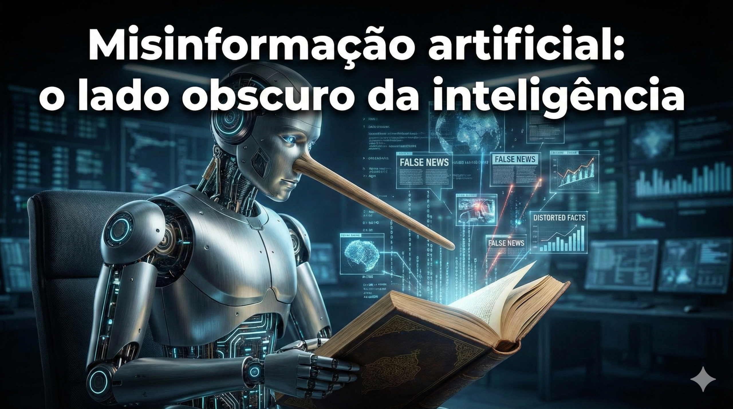 Misinformação artificial: o lado obscuro da inteligência artificial nas organizações
