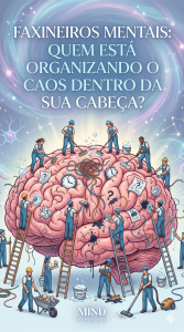 faxineiros mentais: quem está organizando o caos dentro da sua cabeça?