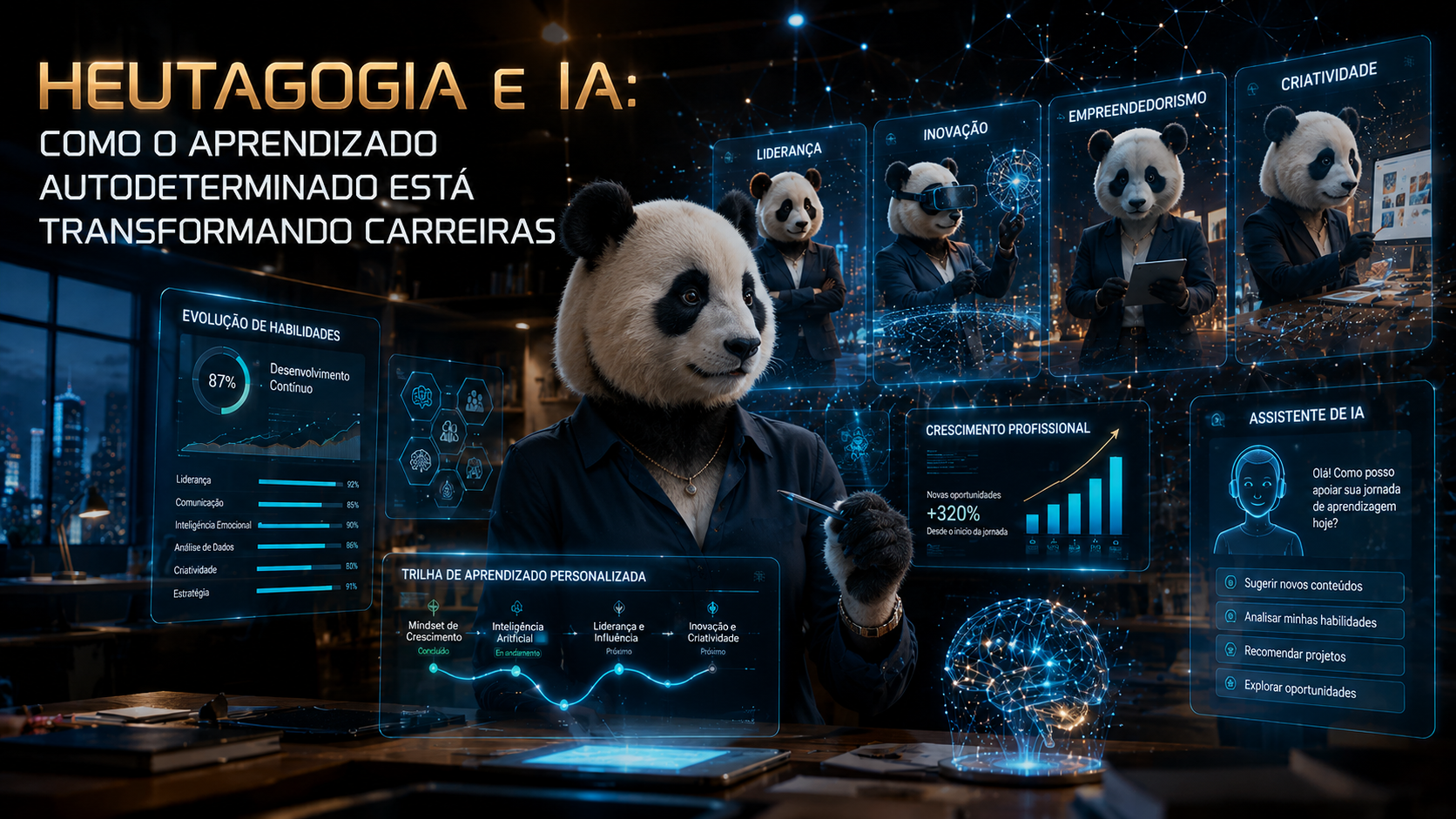 Heutagogia e IA: como o aprendizado autodeterminado está transformando carreiras