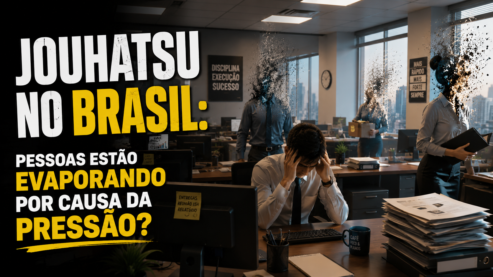 Jouhatsu no Brasil: Pessoas estão evaporando por causa da pressão?
