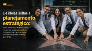 startup de IA brasileira no setor de saúde quadruplicou faturamento de cliente