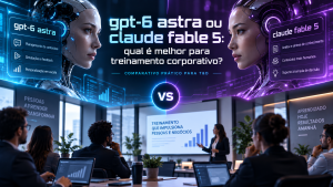 Gpt-6 astra ou claude fable 5: qual é melhor para treinamento corporativo?