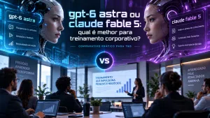 Gpt-6 astra ou claude fable 5: qual é melhor para treinamento corporativo?